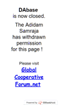 Mobile Screenshot of dabase.org
