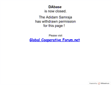 Tablet Screenshot of dabase.org