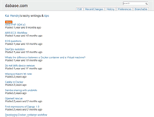 Tablet Screenshot of dabase.com